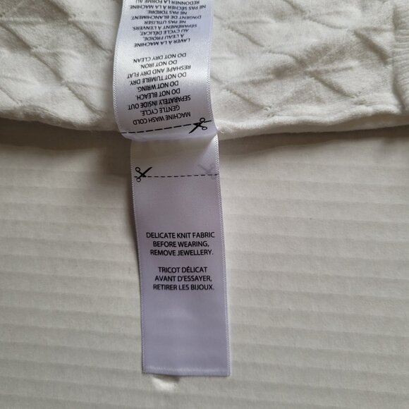 Buffalo David Bitton sweater white pull over preppy long sleeve cottagecore XL - Picture 12 of 16